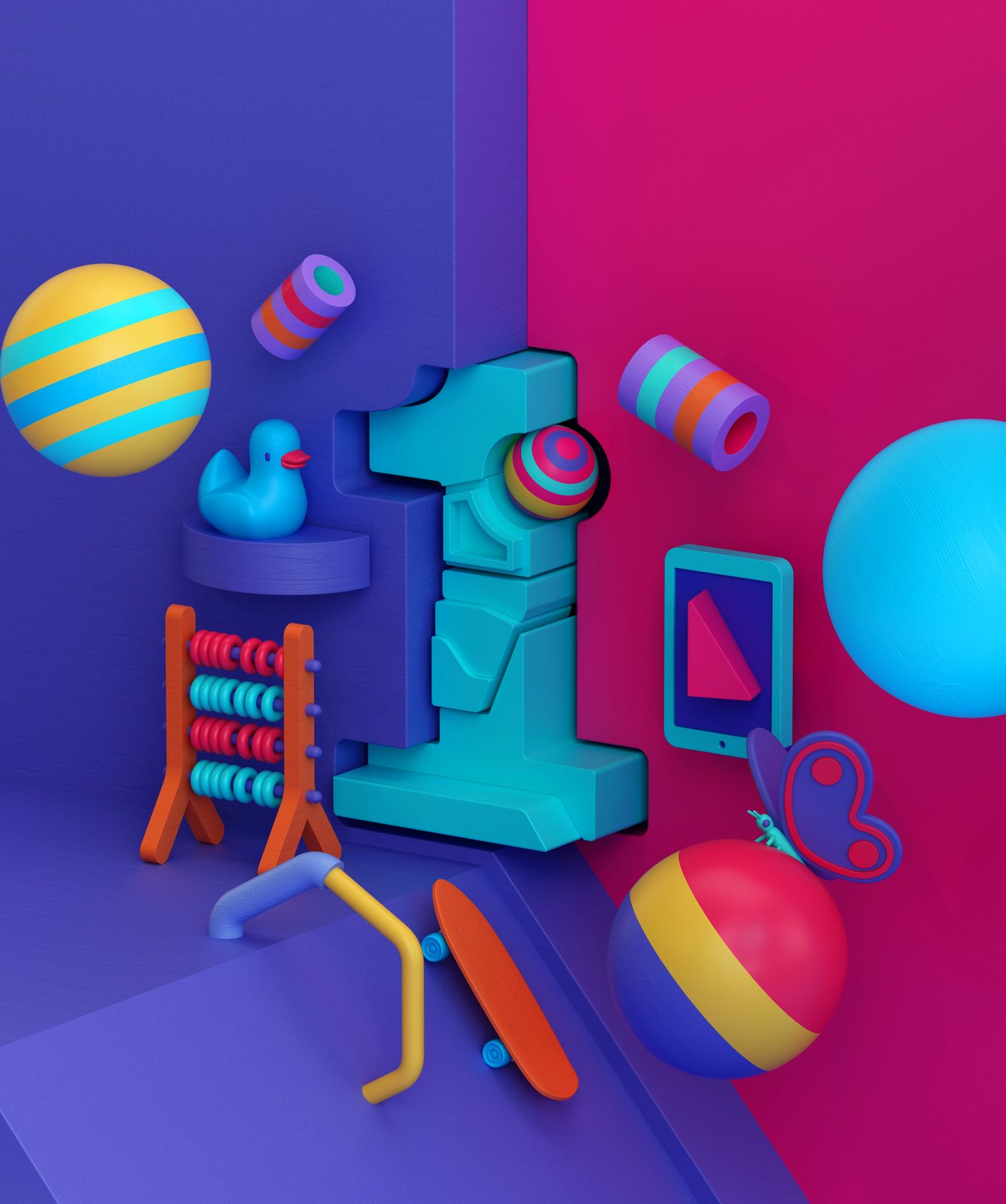 Playful Render 1